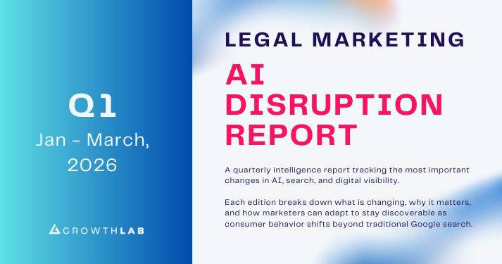 legal marketing AI disruption report Q1 2026